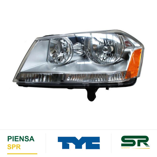 FARO IZQUIERDO FONDO CROMADO AVENGER 2008-2014 TYC