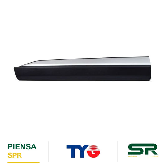 MOLDURA PUERTA DELANTERA IZQUIERDA PLATA FORD TERRITORY 2023-2025 TYG