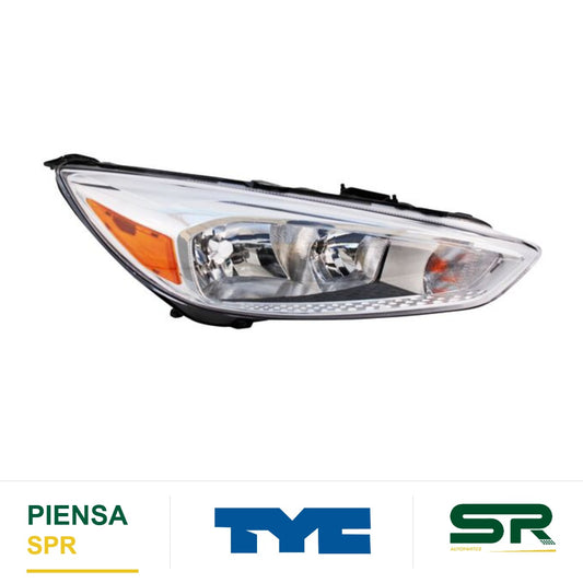FARO DERECHO FONDO CROMADO FORD FOCUS 2015-2018 TYC