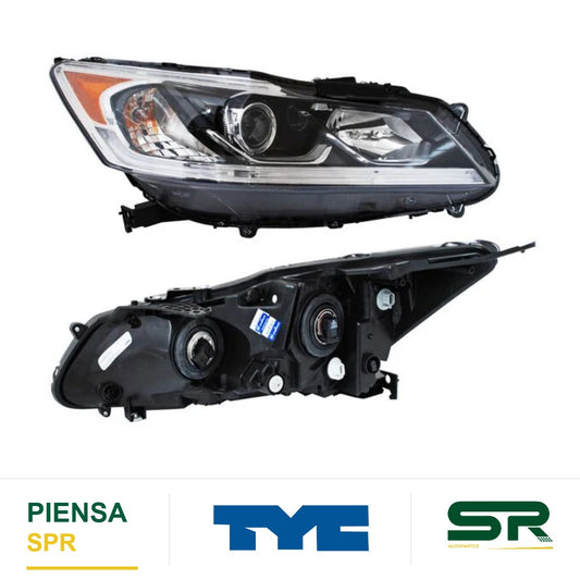 FARO DERECHO CON LUZ DE DÍA HONDA ACCORD 2016-2017 28702 TYC