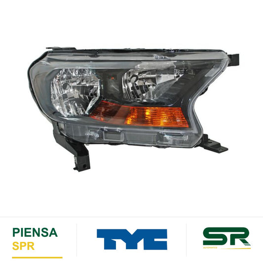 FARO DERECHO FORD RANGER 2017-2021 P / BULBO H15 TYC