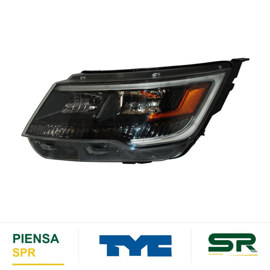 FARO IZQUIERDO FONDO NEGRO LED FORD EXPLORER 2016-2019 S CCC3 TYC