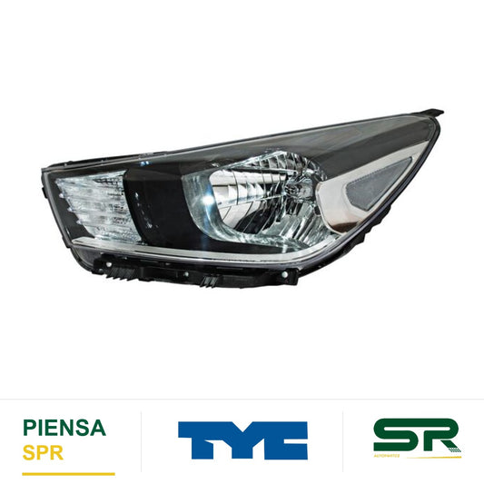 FARO IZQUIERDO SIN MOTOR KIA RIO 2018-2023 TYC