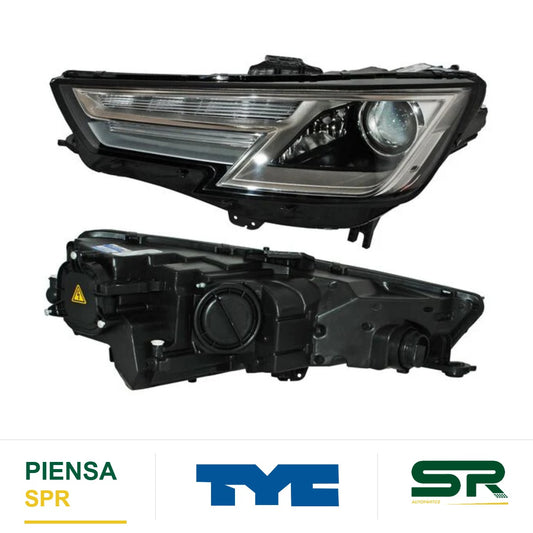 FARO IZQUIERDO 9 PINES AUDI A4 2017-2019 P / XENON C / LUZ DE DIA TYC1 TYC