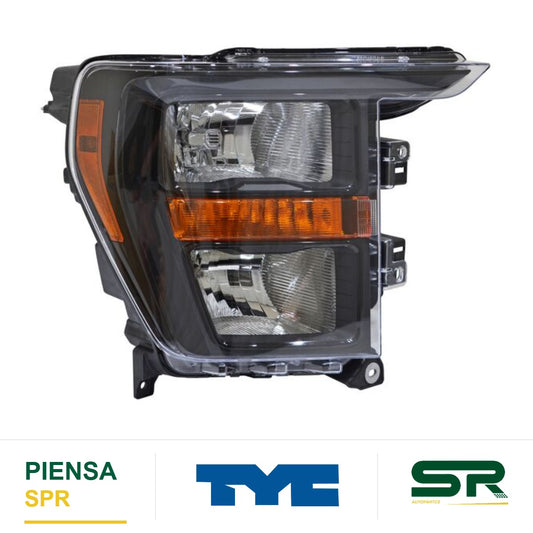 FARO DERECHO FONDO NEGRO FORD PICKUP 2021-2023 F150 TYC2 TYC