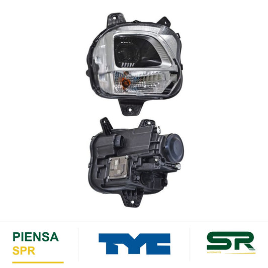 FARO DERECHO CROMADO LED TIGGO 2 PRO 2023-2025 FILO S TYC
