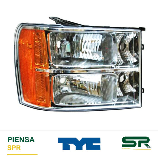FARO DERECHO GMC SIERRA 2007-2013 TYC