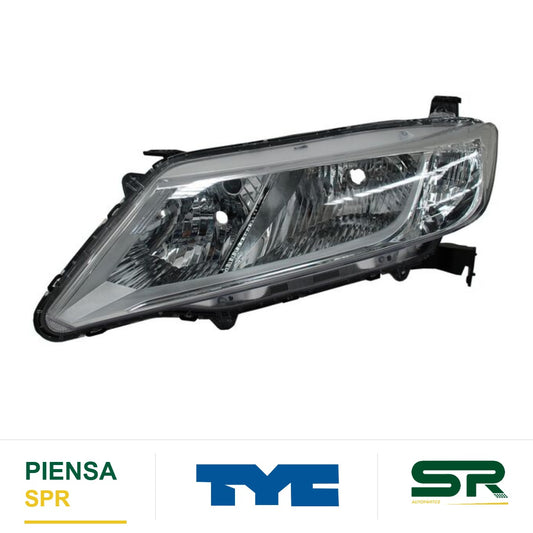 FARO IZQUIERDO FONDO CROMADO HONDA CITY 2014-2017 TYC