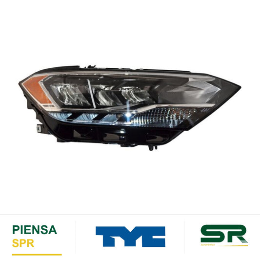 FARO DERECHO LED VOLKSWAGEN JETTA 2019-2024 REFLEJANTE S TYC2 NSF 28702 + TYC
