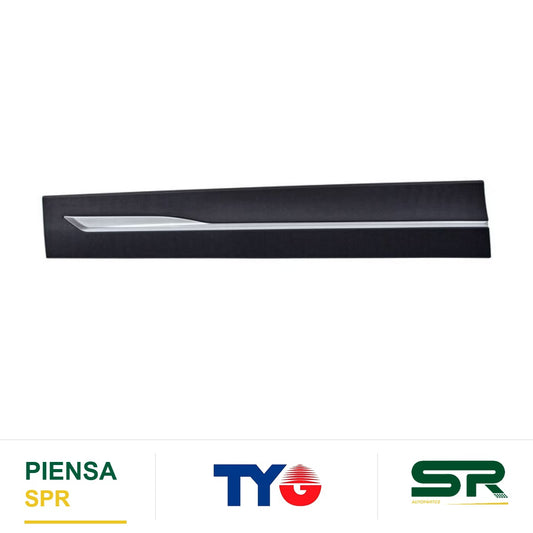 MOLDURA PUERTA DELANTERA IZQUIERDA CROMADA CHEVROLET GROOVE 2022-2025 TYG