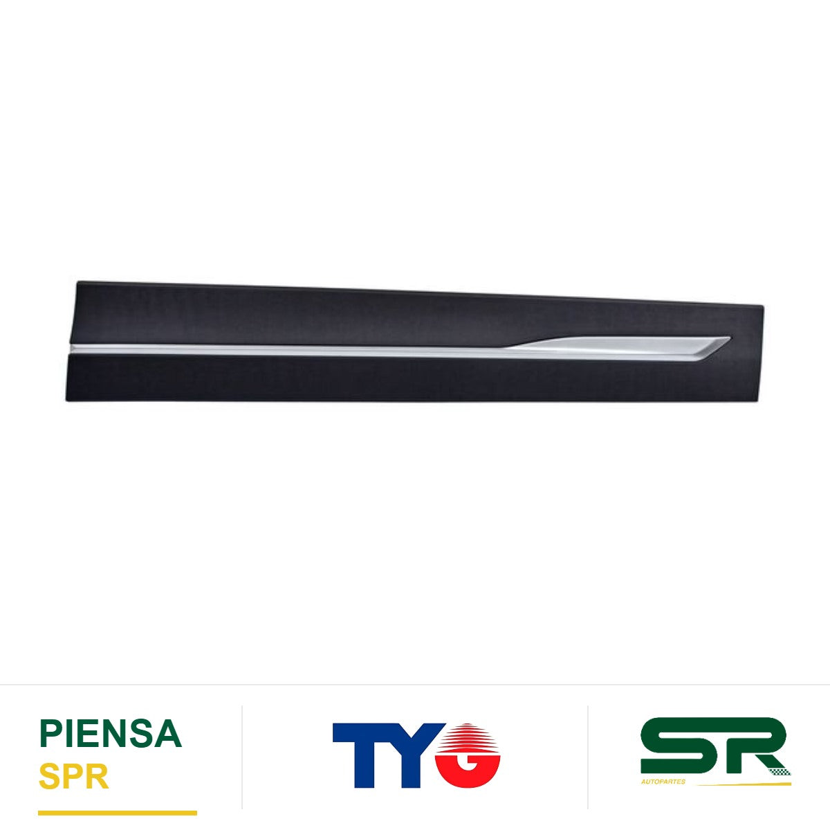 MOLDURA PUERTA DELANTERA DERECHA CROMADA CHEVROLET GROOVE 2022-2025 TYG