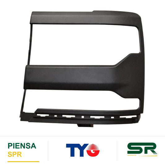MOLDURA FARO IZQUIERDA NEGRA 1500 CHEVROLET CHEV PU 2016-2018 TYG