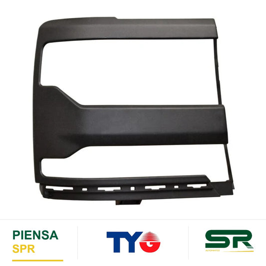 MOLDURA FARO DERECHA NEGRA 1500 CHEVROLET CHEV PU 2016-2018 TYG