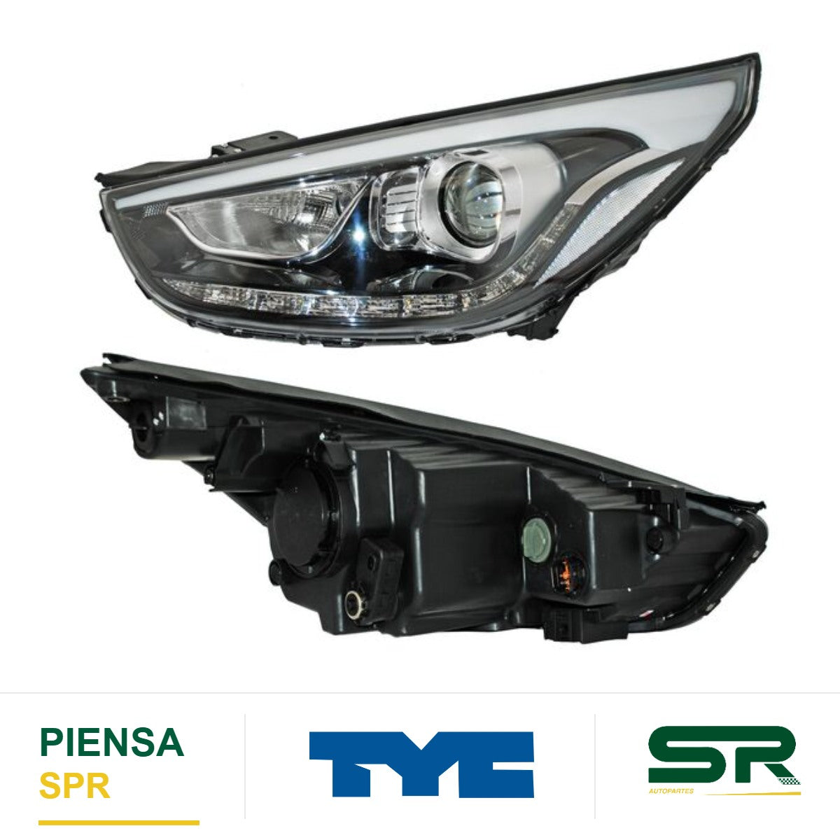 FARO IZQUIERDO ELÉCTRICO LED HYUNDAI IX35 15 / TUCSON 2010-2015 SOLO USA S TYC