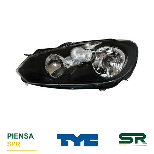 FARO IZQUIERDO CON MOTOR ELÉCTRICO VOLKSWAGEN GOLF 2010-2014 TYC