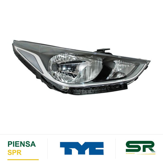 FARO DERECHO HYUNDAI ACCENT 2018-2022 TYC1 TYC