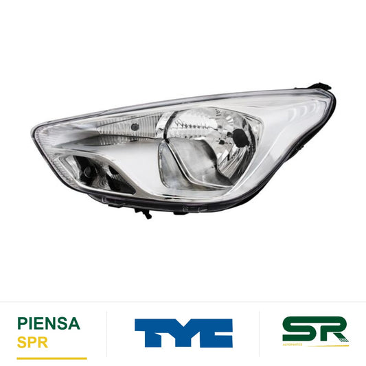 FARO IZQUIERDO FONDO CROMADO FORD FIGO 2016-2018 TYC1 TYC