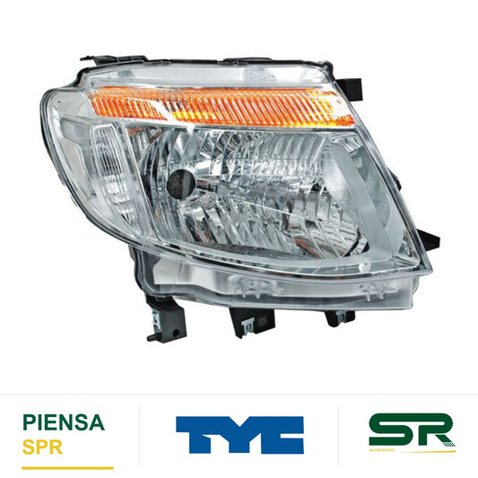 FARO DERECHO FONDO CROMADO SIN MOTOR FORD RANGER 2013-2016 28710 TYC
