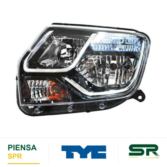 FARO IZQUIERDO RENAULT DUSTER 2017-2020 / OROCH 2018-2024 MICA AZUL TYC