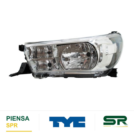 FARO IZQUIERDO SIN MOTOR TOYOTA HILUX 2016-2020 28903 TYC