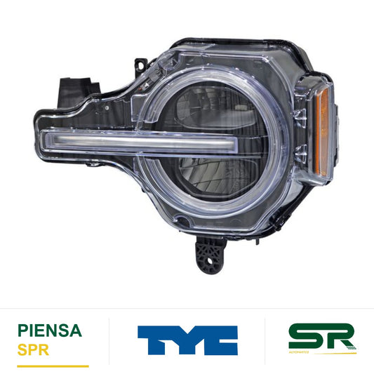 FARO IZQUIERDO CON LUZ DE DÍA FORD BRONCO 2021-2025 C / REFLEJANTE TYC1 TYC