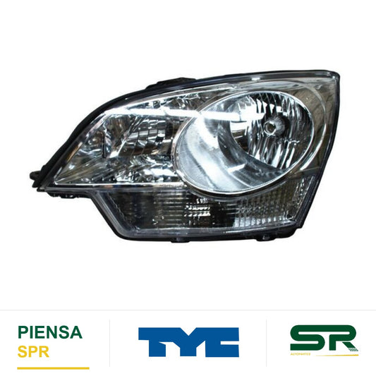 FARO IZQUIERDO FONDO CROMADO CAPTIVA 2008-2015 / SATURN VUE 2008-2010 TYC