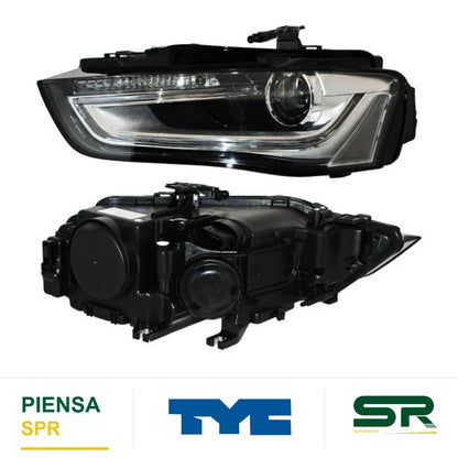 FARO IZQUIERDO CON MOTOR LED AUDI A4 2013-2016 TYC