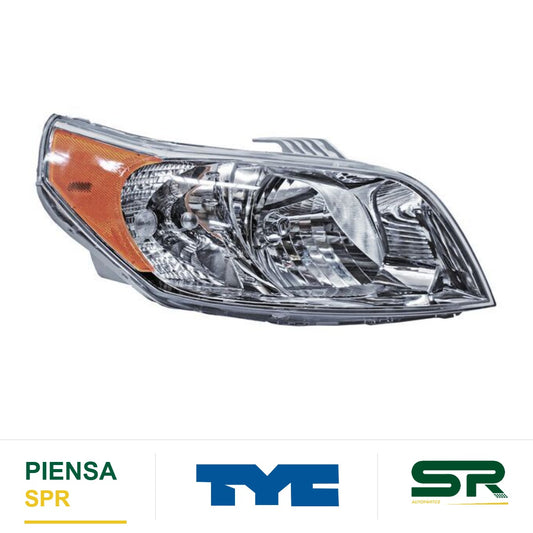 FARO DERECHO FONDO CROMADO AVEO 2012-2017 / PONTIAC G3 2008-2009 5P 28902 TYC