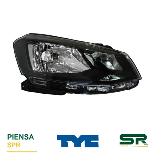 FARO DERECHO NEGRO GOL 2017-2018 FILO 28906BQ TYC