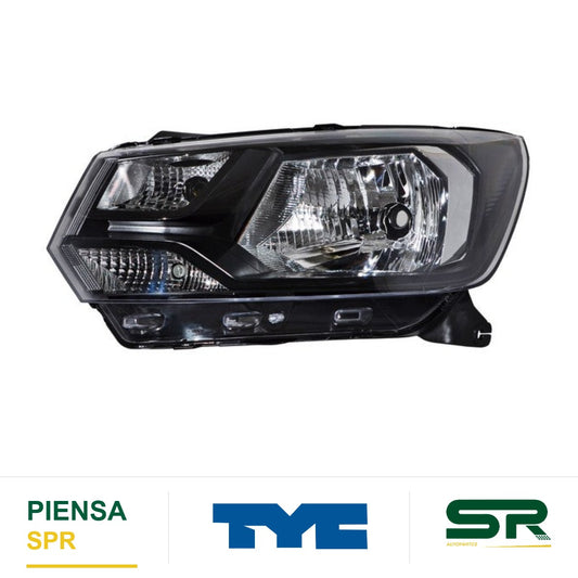 FARO IZQUIERDO NEGRO VOLKSWAGEN GOL 2019-2021 / SAVEIRO 2017-2023 / GOL 2019-2020 FILO TYC2 BQ TYC