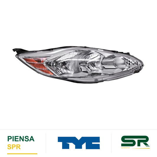 FARO DERECHO FONDO CROMADO FORD FIESTA 2011-2013 TYC