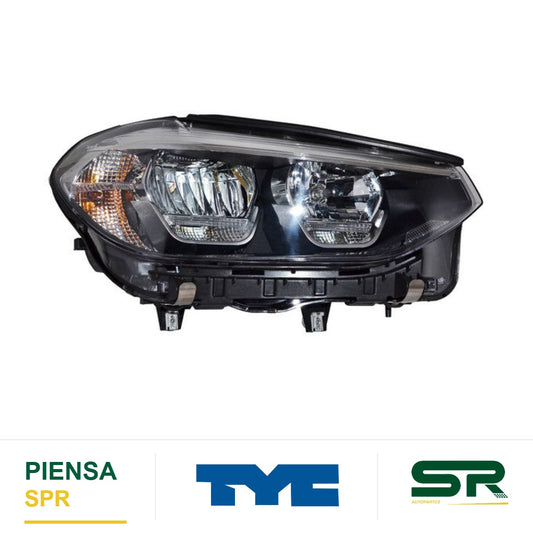 FARO DERECHO CON MOTOR LED BMW X3 2018-2021 S TYC2 NSF Q10 TYC