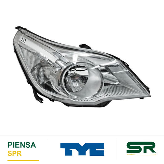 FARO DERECHO FONDO CROMADO CHEVROLET TORNADO 2011-2021 TYC