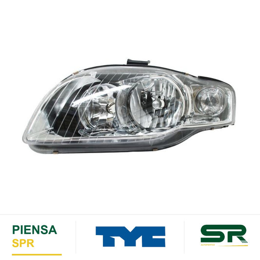 FARO IZQUIERDO CON CUARTO LATERAL AUDI A4 2005-2008 TYC