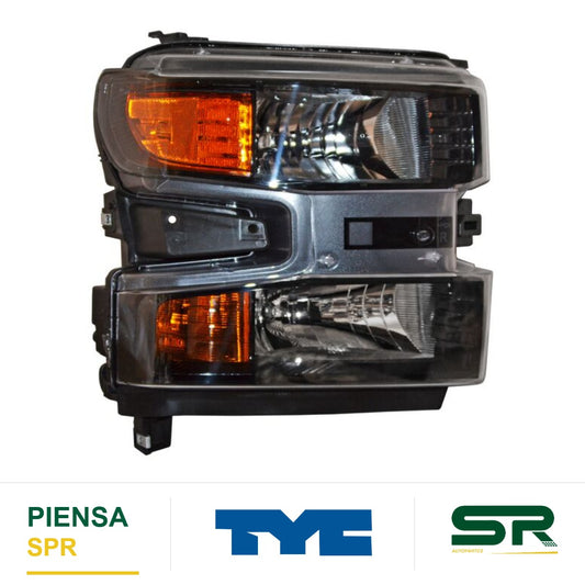 FARO DERECHO CHEVROLET PICKUP 2019-2022 NSF 28904 RVR TYC