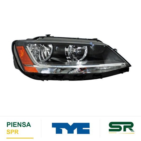 FARO DERECHO LED VOLKSWAGEN JETTA BICENTENARIO 2010-2018 S REFLEJANTE TYC