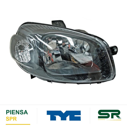 FARO DERECHO FONDO NEGRO AS FIAT UNO 2013-2014 / PROM TER RAPID 2017-2020 CCC2 TYC