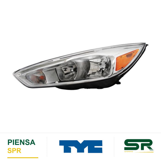 FARO IZQUIERDO FONDO CROMADO LED FORD FOCUS 2015-2018 S 2252 TYC