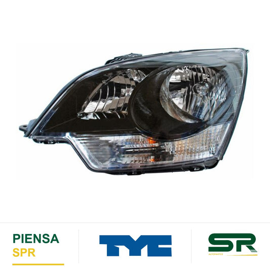 FARO IZQUIERDO FONDO NEGRO CHEVROLET CAPTIVA 2008-2015 TYC