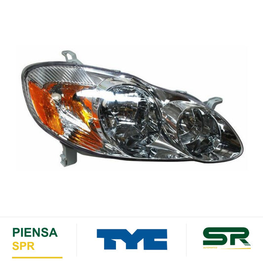 FARO DERECHO TOYOTA COROLLA 2003-2004 28906 TYC