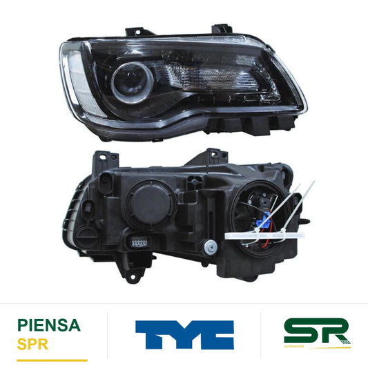 FARO DERECHO FONDO NEGRO CHRYSLER 300 2015-2017 TYC