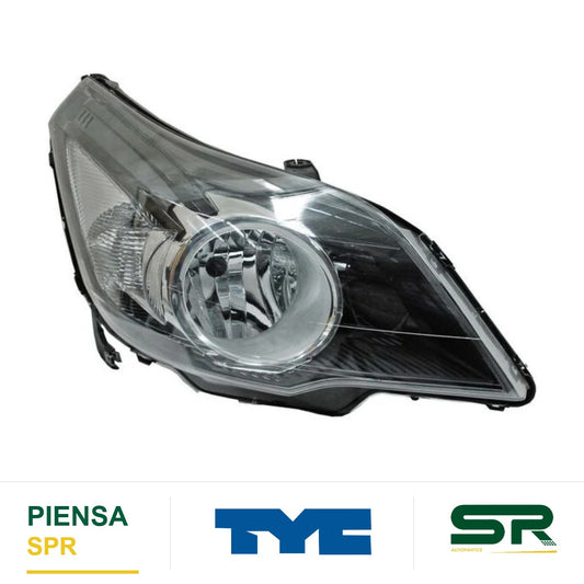 FARO DERECHO FONDO NEGRO CHEVROLET TORNADO 2011-2021 TYC