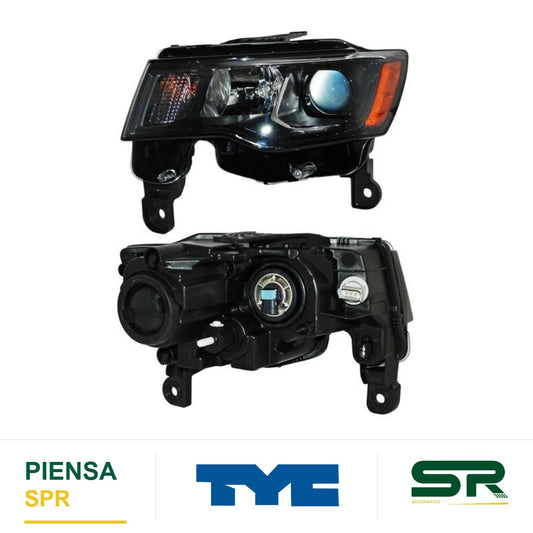 FARO IZQUIERDO NEGRO JEEP GRAND CHEROKEE 2017-2020 FILO TYC