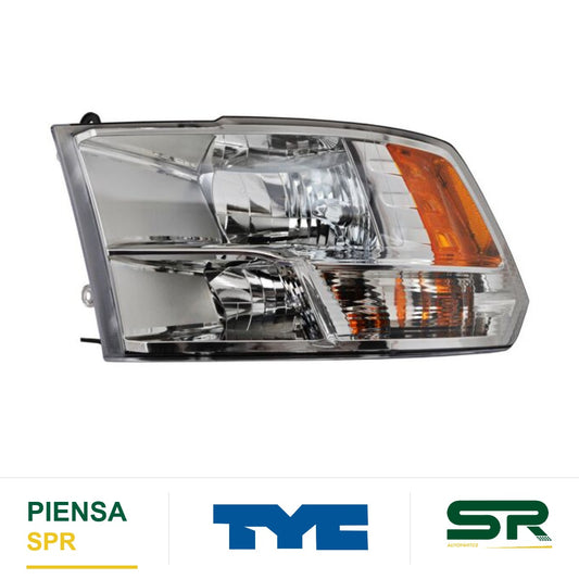 FARO IZQUIERDO FONDO CROMADO DODGE PICKUP 2013-2019 NSF TYC