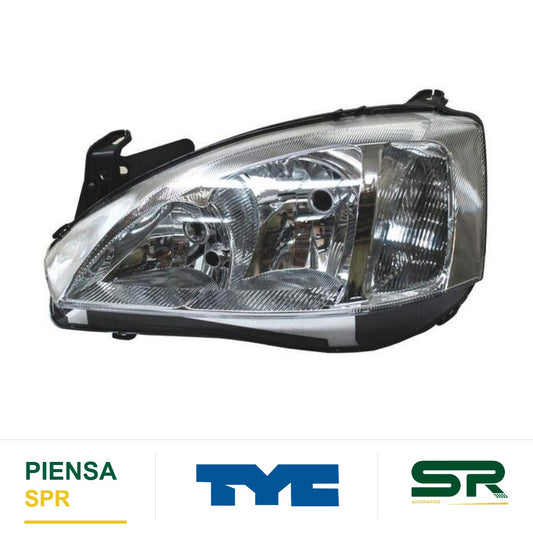 FARO IZQUIERDO 5 PINES CHEVROLET CORSA 2003-2008 4P / 2004-2008 5P / TORNADO 2004-2011 PMM TYC