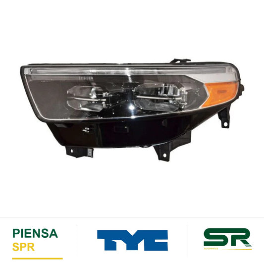 FARO IZQUIERDO CON LUZ DE DÍA CROMADO LED FORD EXPLORER 2020-2022 S FILO TYC1 TYC