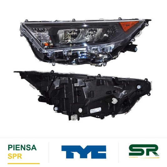 FARO IZQUIERDO NEGRO LED TOYOTA RAV4 2020-2023 FILO S G15 TYC