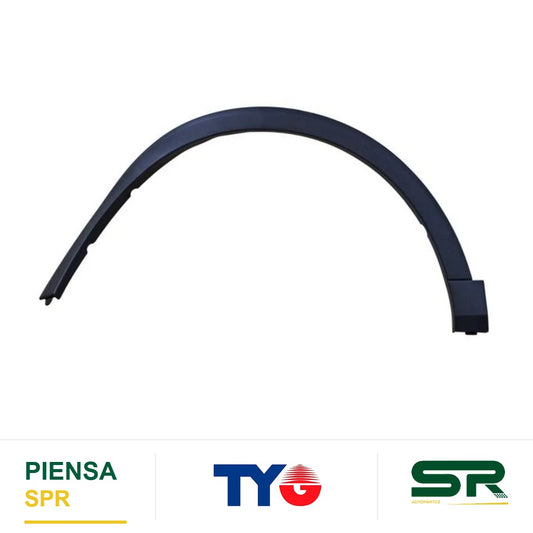 MOLDURA ARCO SALPICADERA IZQUIERDA CORRUGADA MG ZS 2021-2024 TYG