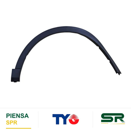 MOLDURA ARCO SALPICADERA DERECHA CORRUGADA MG ZS 2021-2024 TYG