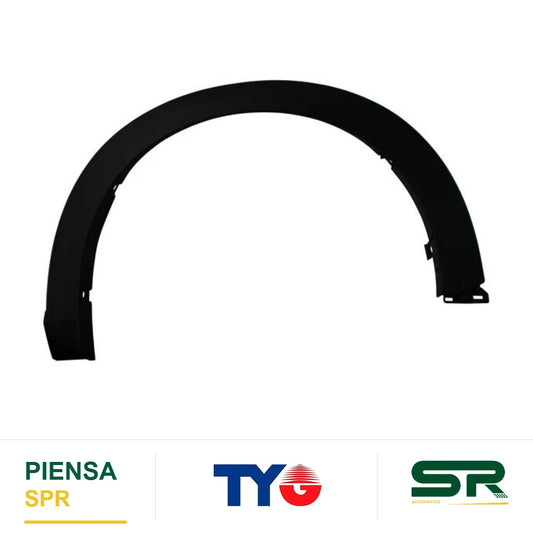 MOLDURA ARCO SALPICADERA IZQUIERDA CORRUGADA MAZDA CX3 2016-2025 TYG